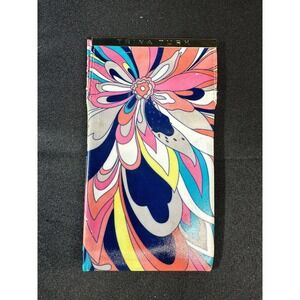 TRINA TURK Magnetic closure Pouch Case for Sunglasses / Phone Floral HTF Pattern